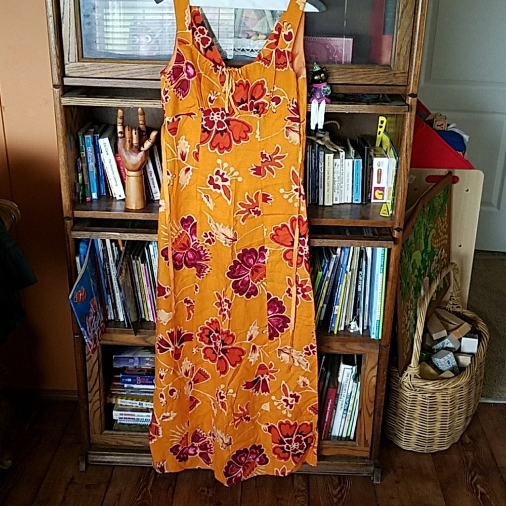 Rayon maxi dress